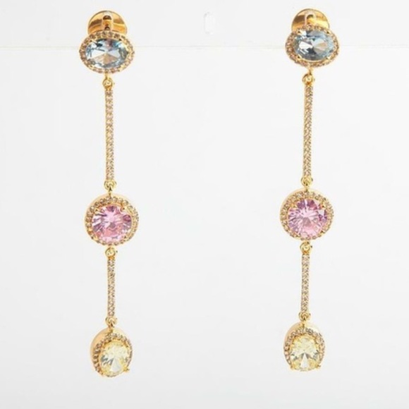 henri bendel Jewelry - NEW! Henri Bendel Candy Crystal Earrings